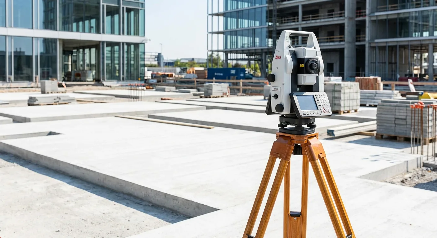 Total Station ile Hassas Arazi Ölçümü